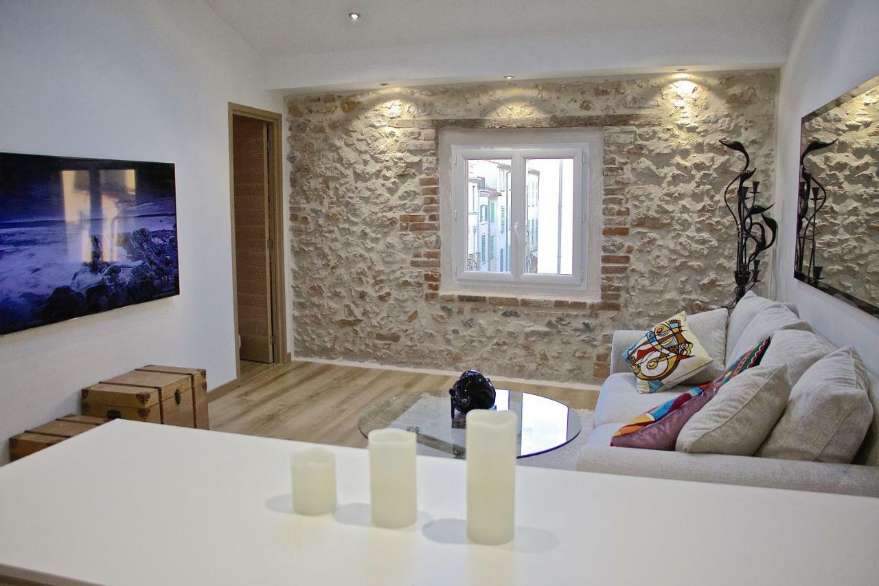 Duplex Fontaine - Appartement Duplex Coeur Vieil Antibes Old City Marche Provencal Екстер'єр фото